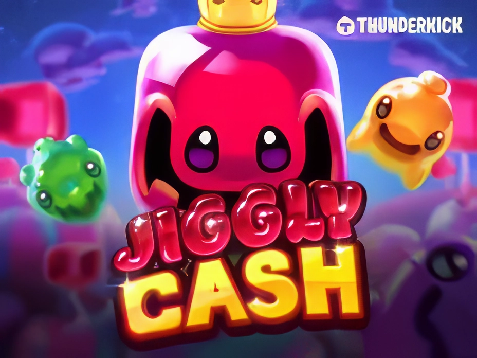 Логотоип слота Jiggly Cash